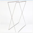 Black Stainless Steel Laundry Bag Stand 40*40*80cm
